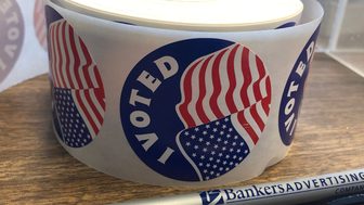 Roll of I Voted stickers