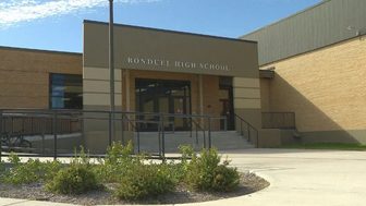 The outside of Bonduel High School