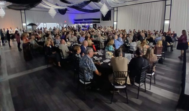 Attendees at the Bridges to Better Tomorrows event in La Crosse on Oct. 22
