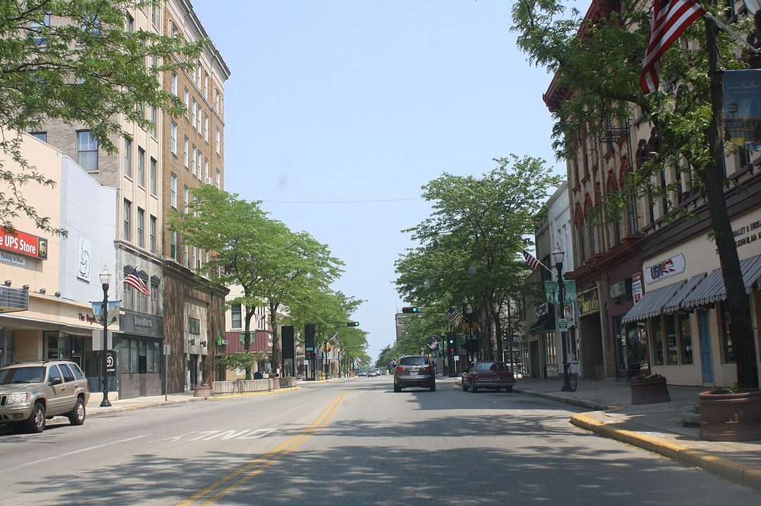 South Main Street in downtown Fond du Lac