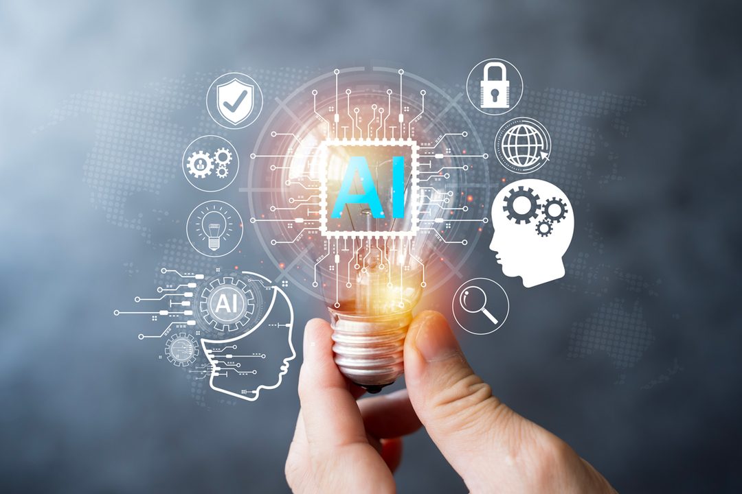 Artificial intelligence technology concept image