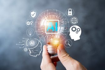 Artificial intelligence technology concept image