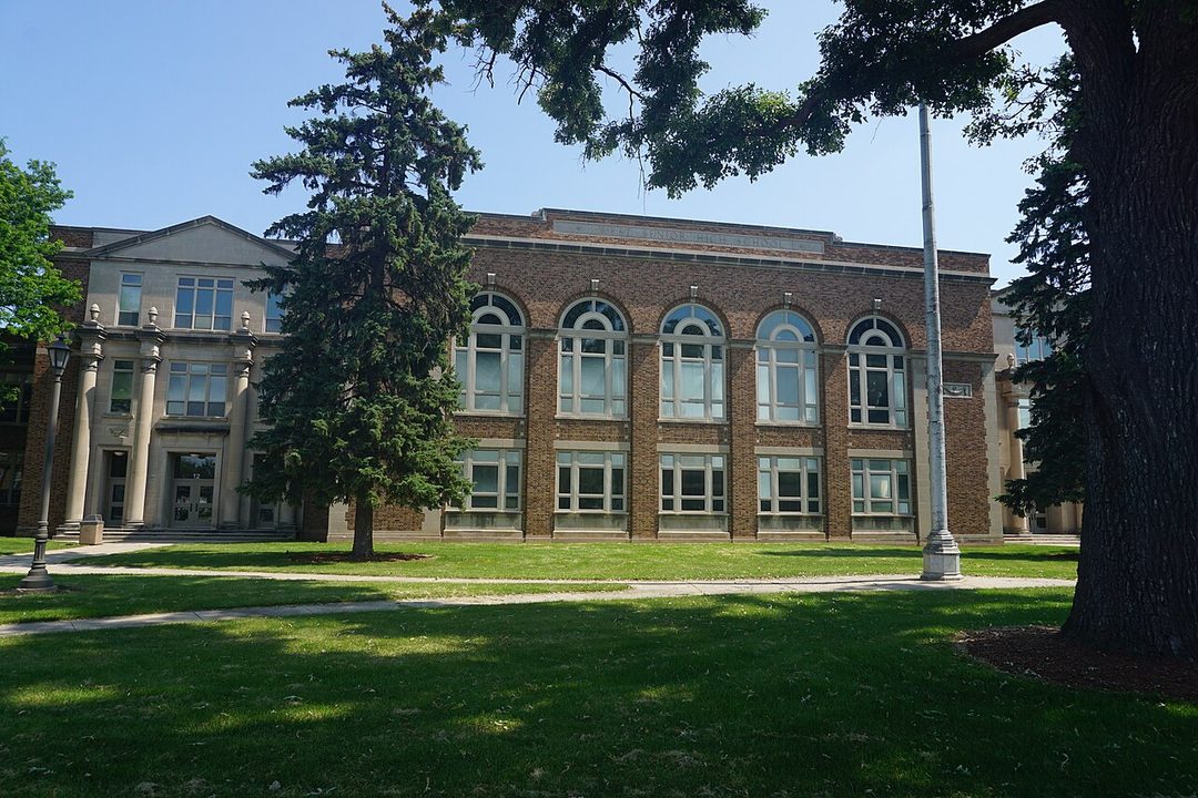 Green Bay West High School in Green Bay, Wisconsin