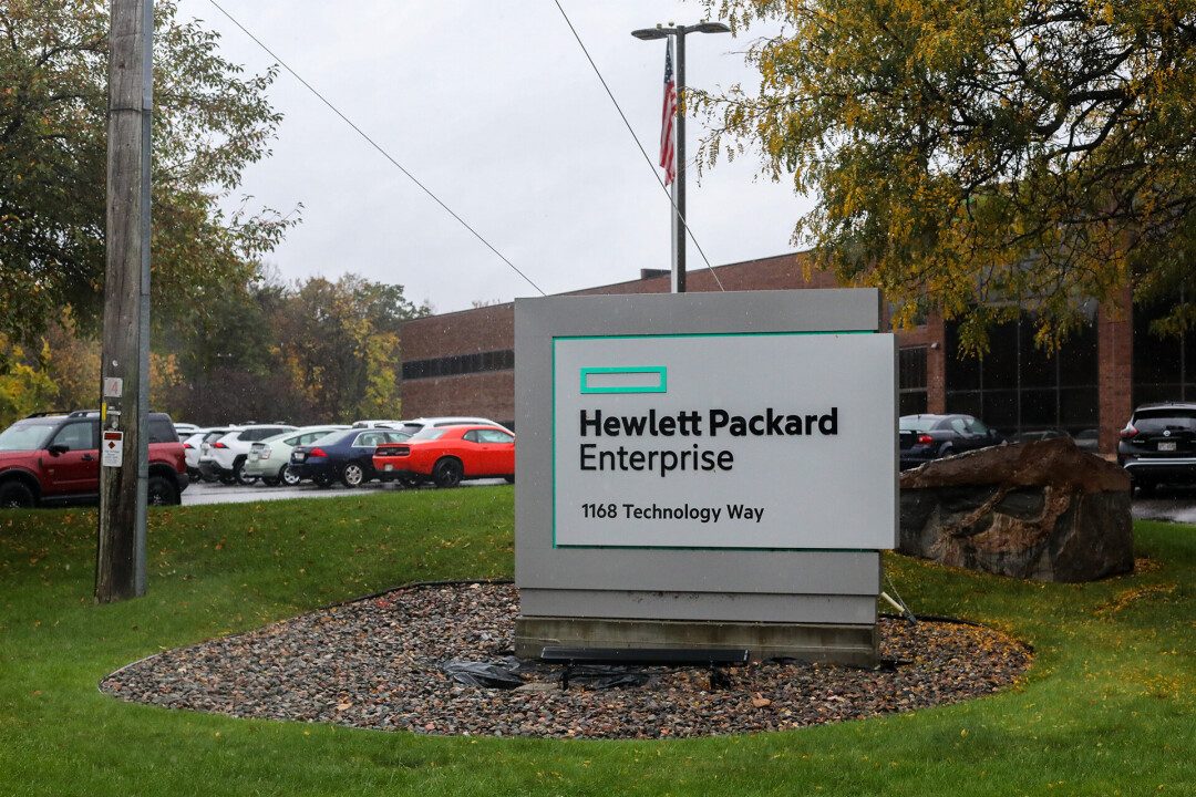 Hewlett Packard Enterprise's corporate office in Chippewa Falls