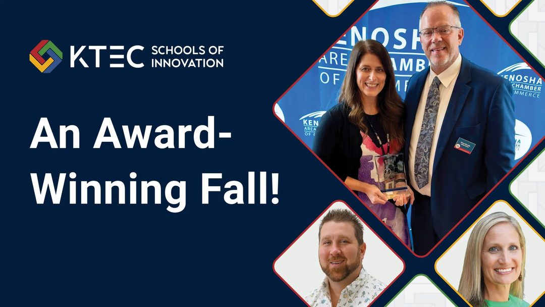 KTEC Schools of Innovation award-winning fall celebration image