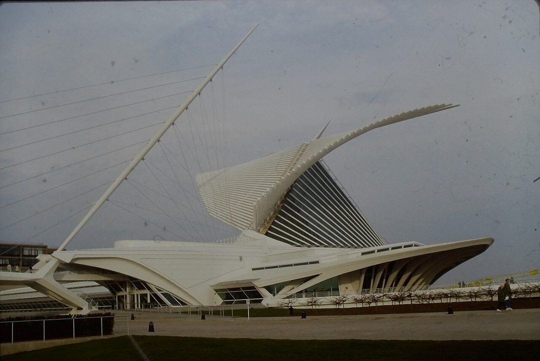 The Milwaukee Art Museum's Quadracci Pavilion in Milwaukee