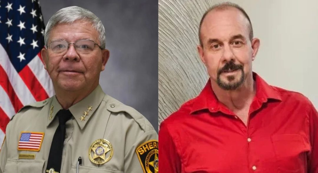 Monroe County Sheriff Wesley Revels and former jail sergeant Mike Krause