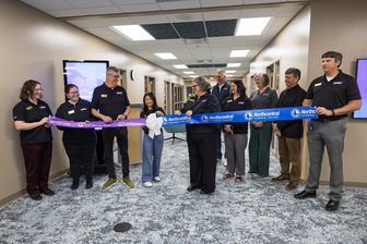 Ribbon cutting for the new Advising + Transfer Center at Wausau