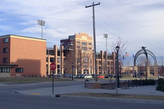 Roger Harring Stadium at Veterans Memorial Field on the UW-La Crosse campus