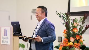 Author Pao Lor shares a Hmong American experience as book festival wraps up in Eau Claire
