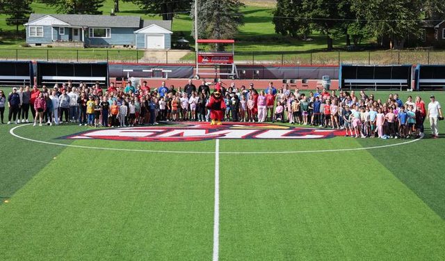 Saint Mary's hosts youth sports day for 150 Winona fourth-graders