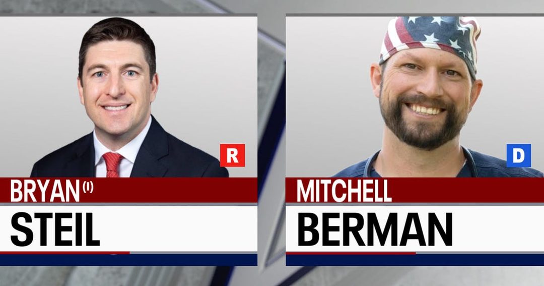 Wisconsin's 1st Congressional District race between Bryan Steil and Mitchell Berman