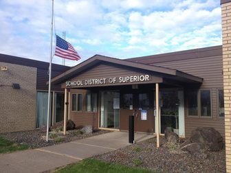The School District of Superior office in Superior, Wisconsin