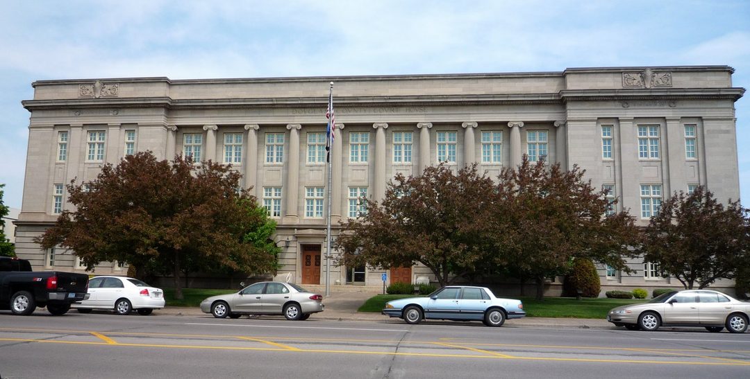 The Douglas County Courthouse in Superior, Wisconsin