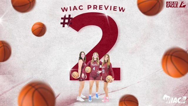 UW-La Crosse women's basketball WIAC preview graphic