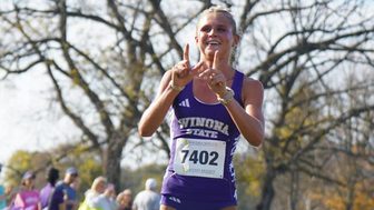 Winona State runner Stella Rusch